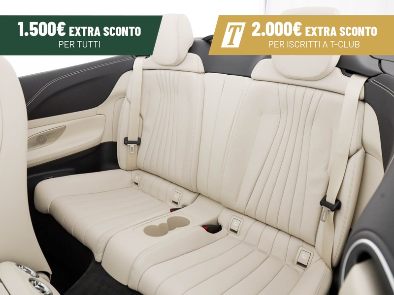 Mercedes Classe E Cabrio cabrio 300 d mhev (eq-boost) premium plus 4matic auto ibrido verde