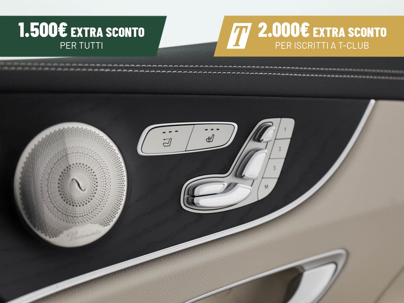 Mercedes Classe E Cabrio cabrio 300 d mhev (eq-boost) premium plus 4matic auto ibrido verde