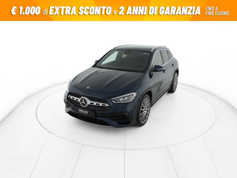 Mercedes GLA 200 d premium auto diesel blu/azzurro