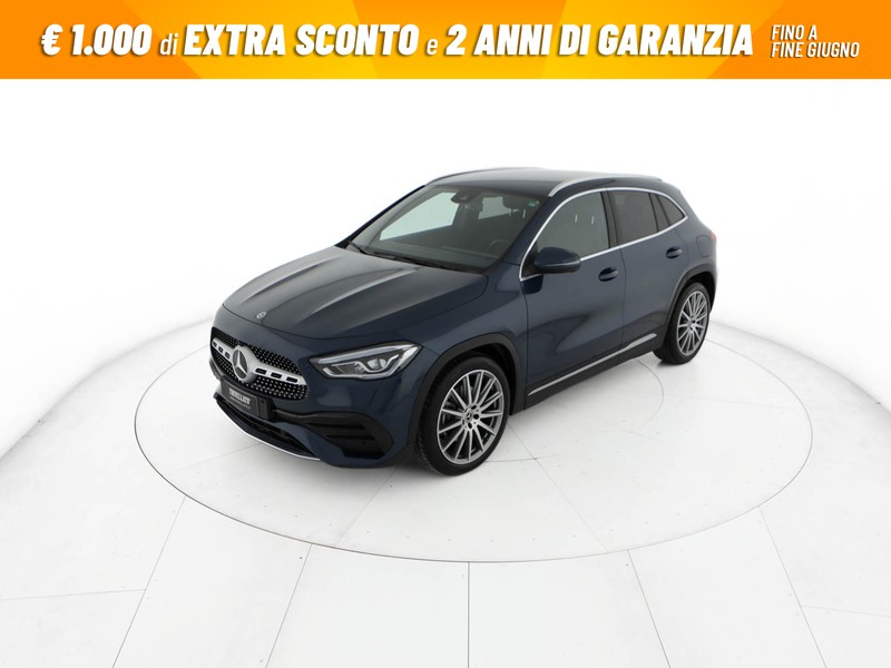 Mercedes GLA 200 d premium auto diesel blu/azzurro