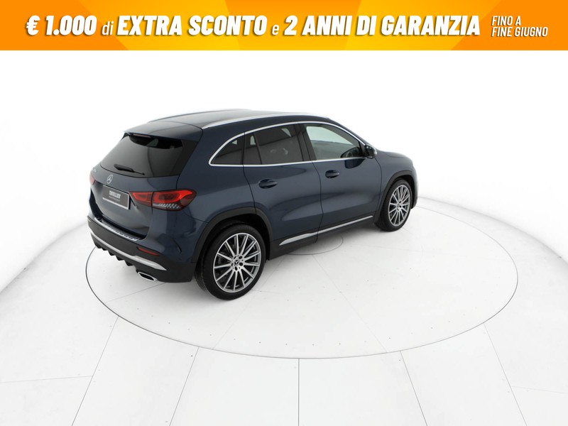 Mercedes GLA 200 d premium auto diesel blu/azzurro