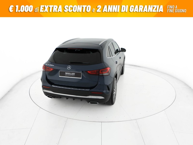 Mercedes GLA 200 d premium auto diesel blu/azzurro