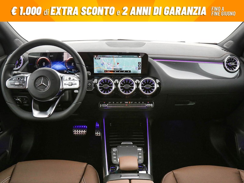 Mercedes GLA 200 d premium auto diesel blu/azzurro