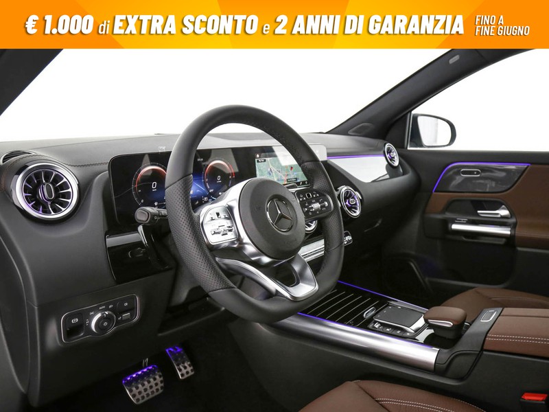 Mercedes GLA 200 d premium auto diesel blu/azzurro