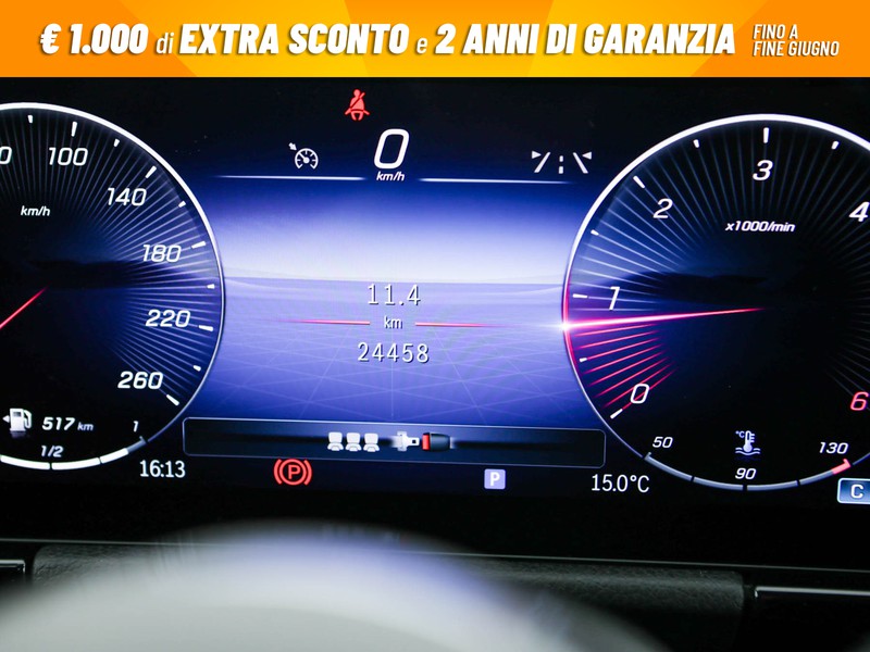 Mercedes GLA 180 d progressive advanced auto diesel bianco