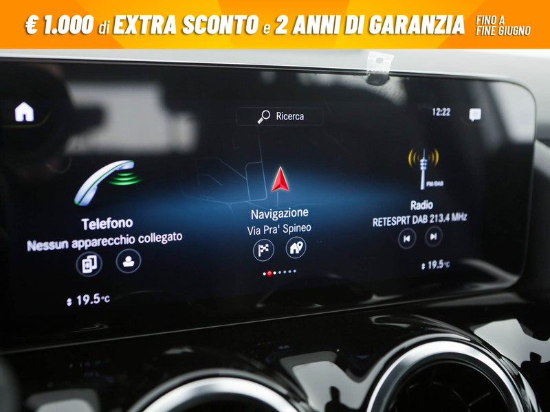 Mercedes GLA 200 d sport plus auto diesel argento
