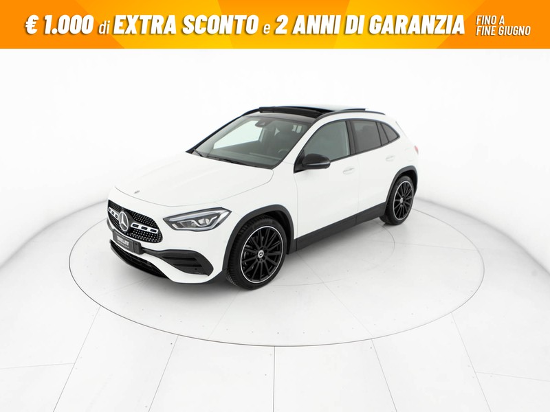 Mercedes GLA 200 d premium auto diesel bianco