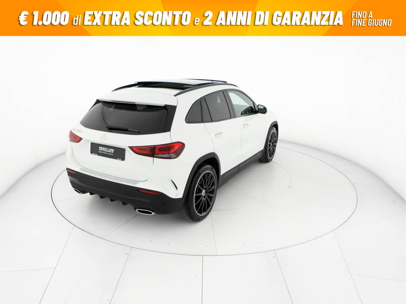 Mercedes GLA 200 d premium auto diesel bianco