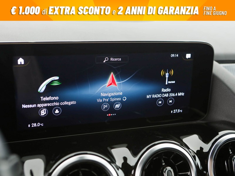 Mercedes GLA 250 e phev (eq-power) sport plus auto ibrido grigio