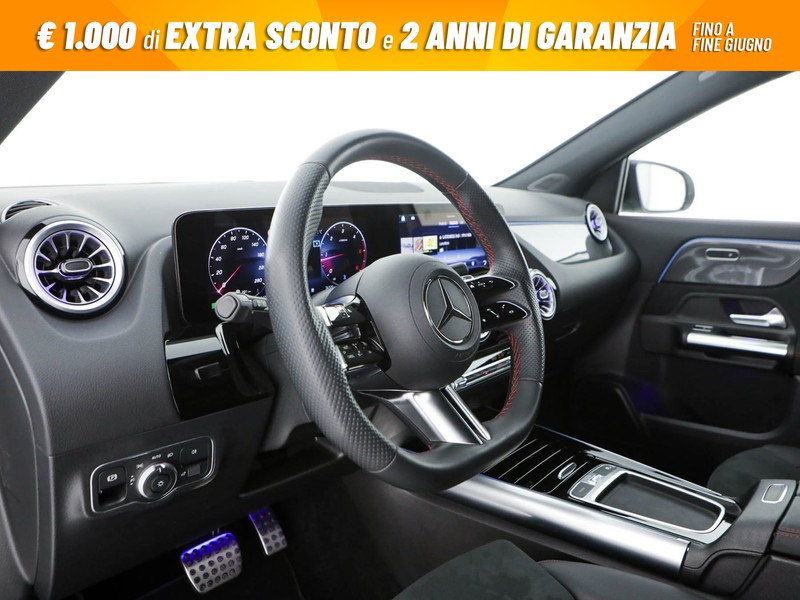 Mercedes GLA 180 d amg line advanced plus auto diesel argento