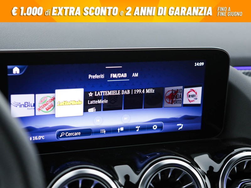 Mercedes GLA 180 d amg line advanced plus auto diesel argento