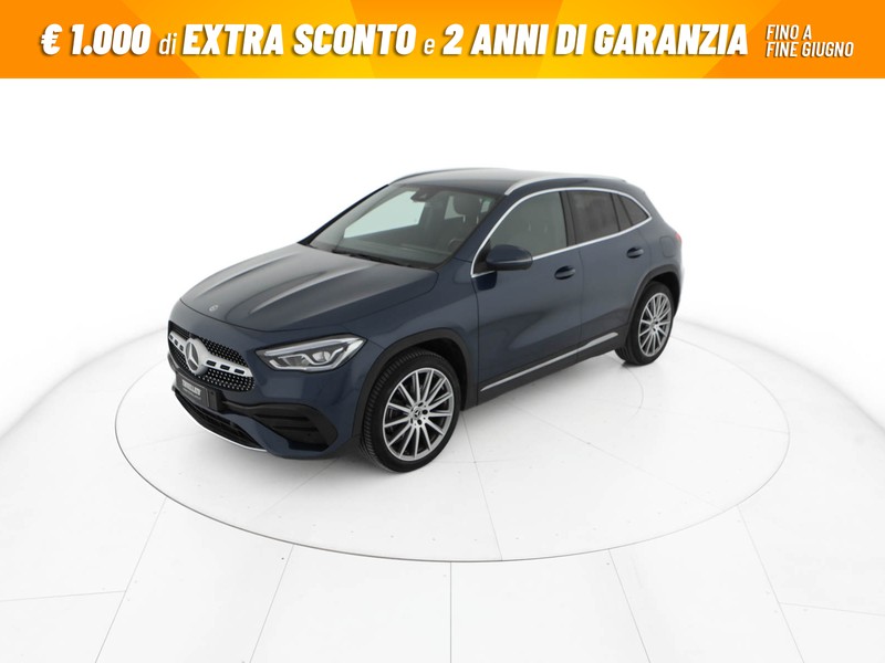 Mercedes GLA 250 e phev (eq-power) premium auto ibrido blu/azzurro
