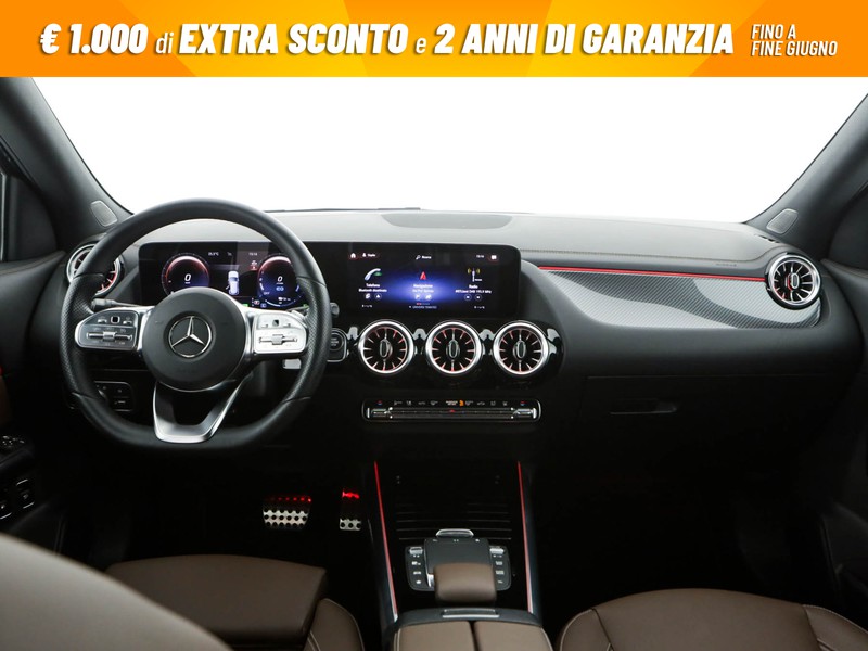 Mercedes GLA 250 e phev (eq-power) premium auto ibrido blu/azzurro