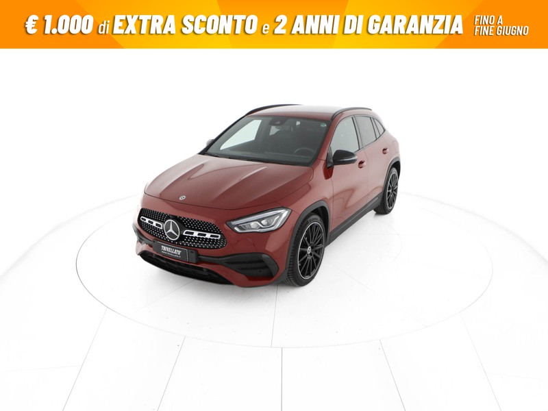 Mercedes GLA 200 d premium auto diesel rosso