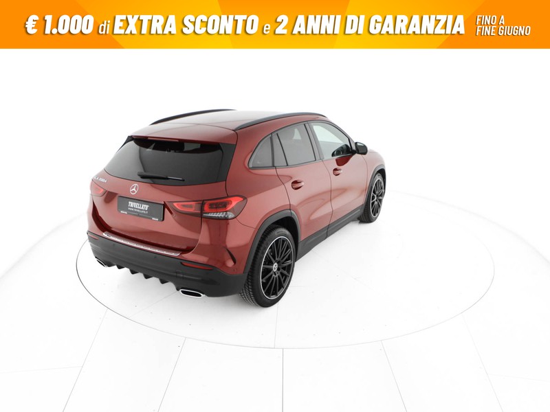 Mercedes GLA 200 d premium auto diesel rosso