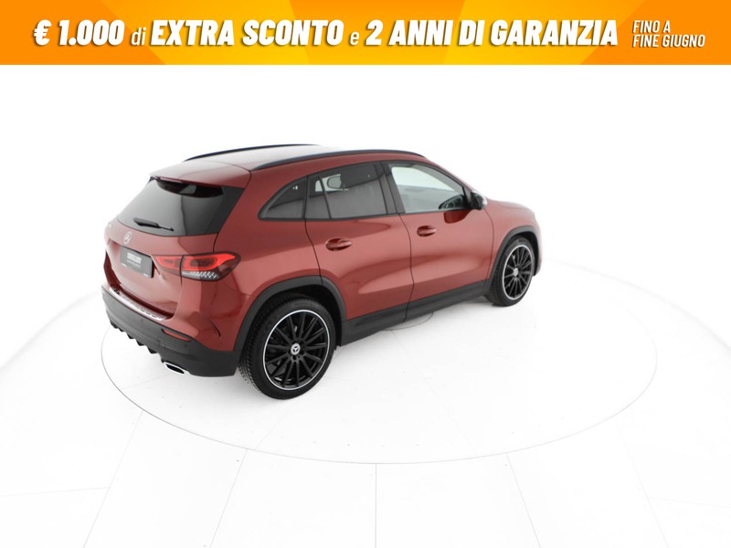 Mercedes GLA 200 d premium auto diesel rosso