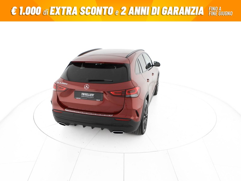Mercedes GLA 200 d premium auto diesel rosso