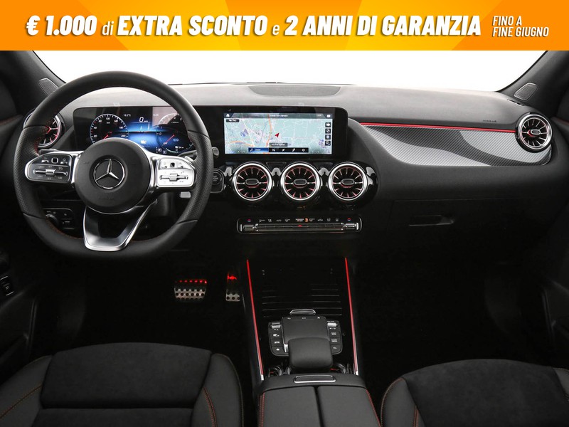 Mercedes GLA 200 d premium auto diesel rosso