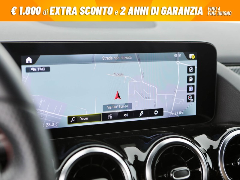 Mercedes GLA 180 d premium auto diesel nero