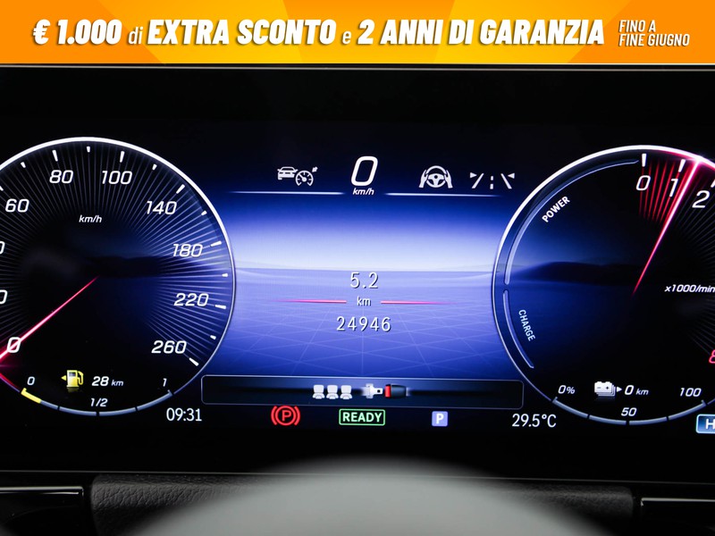 Mercedes GLA 250 e phev amg line advanced plus auto ibrido grigio