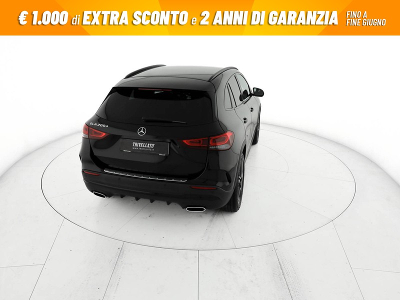Mercedes GLA 200 d premium auto diesel nero