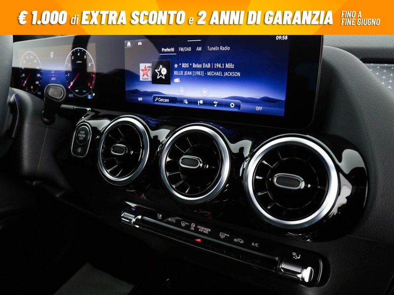 Mercedes GLA 180 d progressive advanced auto diesel nero