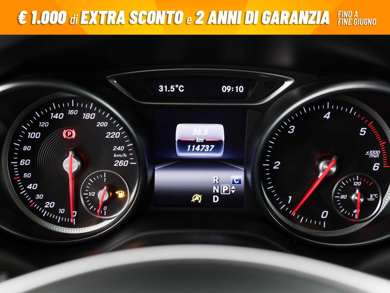 Mercedes GLA 200 d premium auto diesel nero