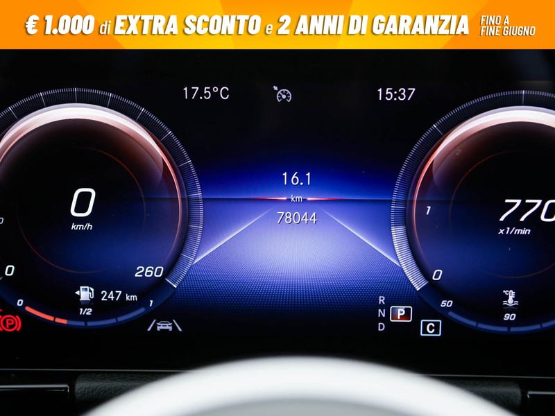 Mercedes GLA 180 d sport plus auto diesel nero