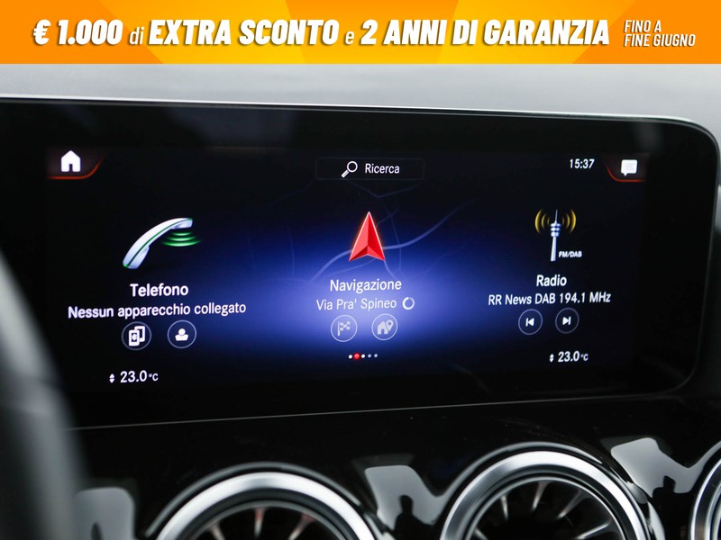 Mercedes GLA 180 d sport plus auto diesel nero