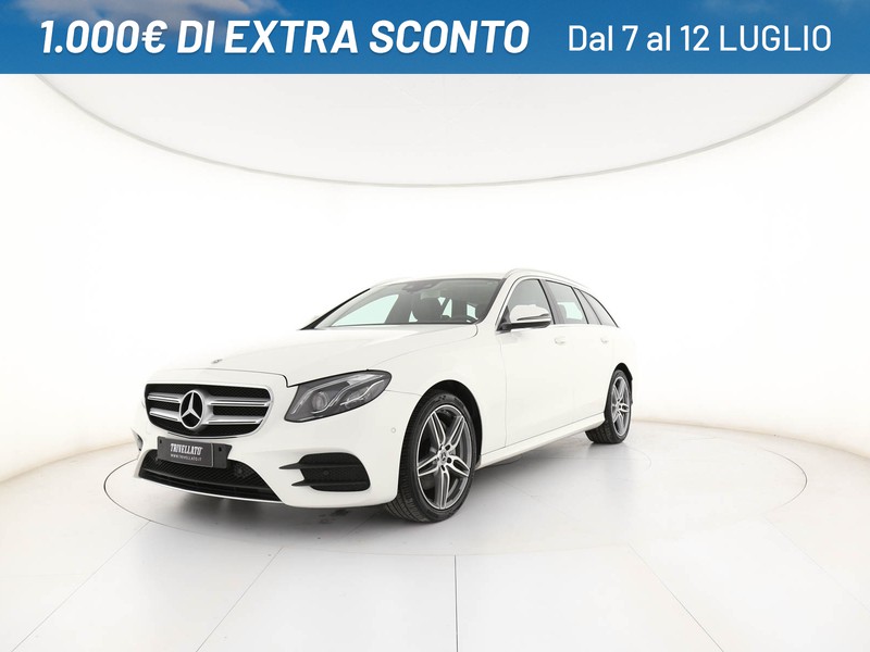 Mercedes Classe E SW sw 220 d premium 4matic auto diesel bianco