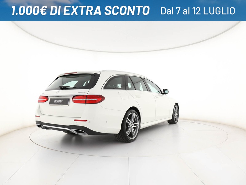 Mercedes Classe E SW sw 220 d premium 4matic auto diesel bianco