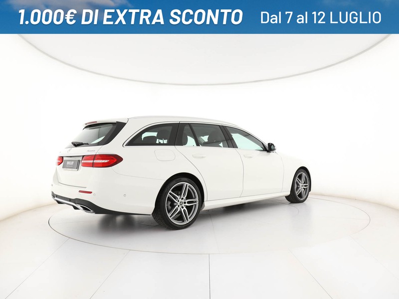 Mercedes Classe E SW sw 220 d premium 4matic auto diesel bianco