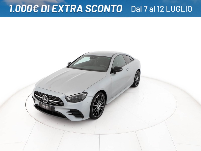 Mercedes Classe E Coupè coupe 220 d premium plus 4matic auto my20 diesel argento