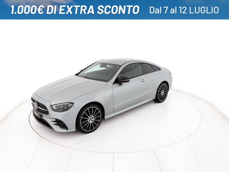 Mercedes Classe E Coupè coupe 220 d premium plus 4matic auto my20 diesel argento