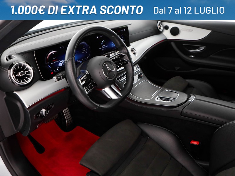 Mercedes Classe E Coupè coupe 220 d premium plus 4matic auto my20 diesel argento