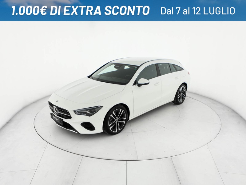 Mercedes CLA Shooting Brake  180 d progressive advanced plus auto diesel bianco