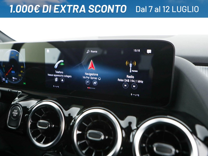 Mercedes GLA 250 e phev (eq-power) business extra auto ibrido nero
