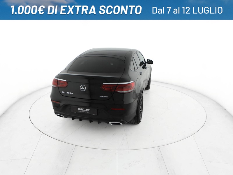 Mercedes GLC Coupè coupe 200 d premium 4matic auto diesel nero
