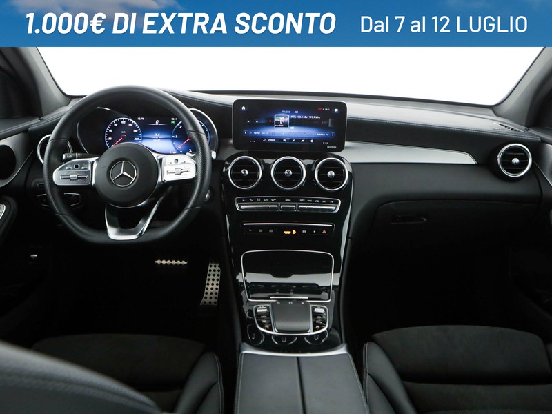 Mercedes GLC Coupè coupe 200 d premium 4matic auto diesel nero