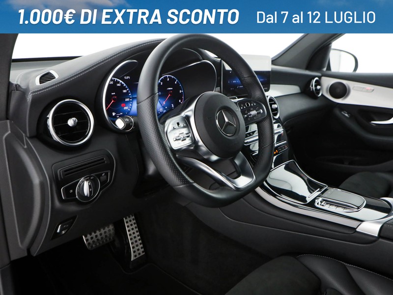 Mercedes GLC Coupè coupe 200 d premium 4matic auto diesel nero