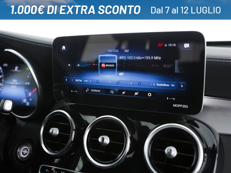 Mercedes GLC Coupè coupe 200 d premium 4matic auto diesel nero