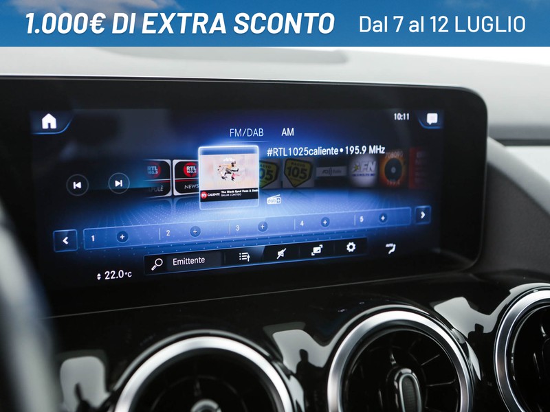 Mercedes Classe B 180 d business extra diesel nero