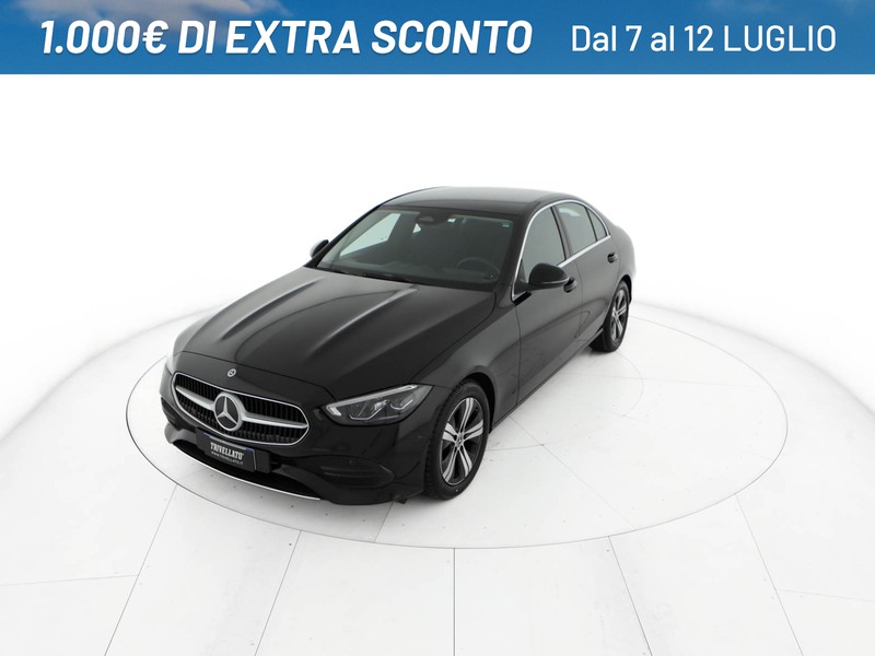Mercedes Classe C Berlina 200 d mhev advanced auto ibrido nero