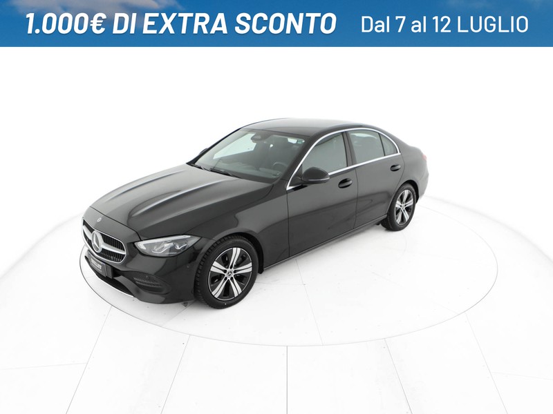 Mercedes Classe C Berlina 200 d mhev advanced auto ibrido nero