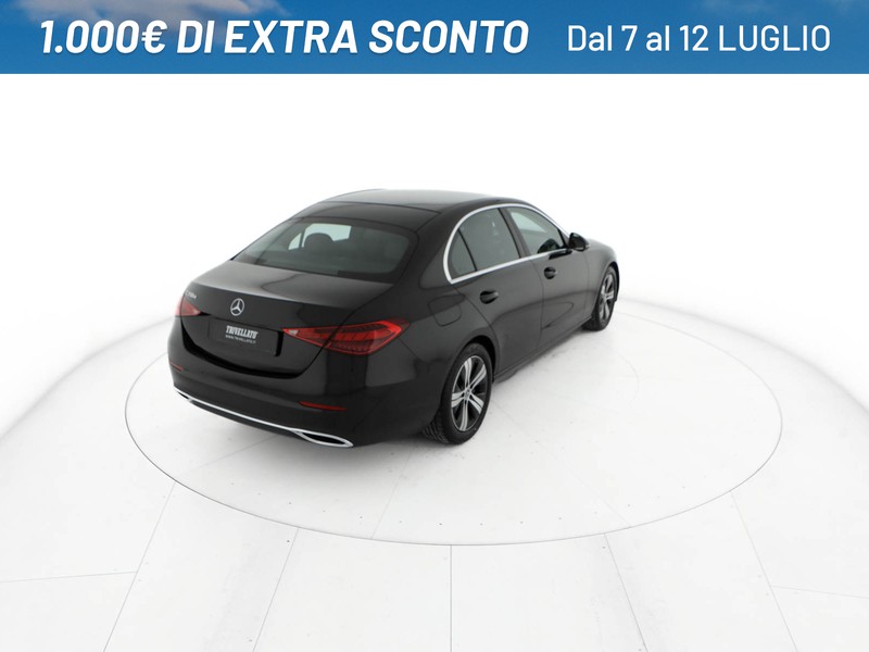 Mercedes Classe C Berlina 200 d mhev advanced auto ibrido nero