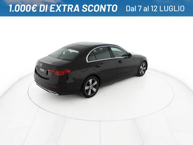 Mercedes Classe C Berlina 200 d mhev advanced auto ibrido nero