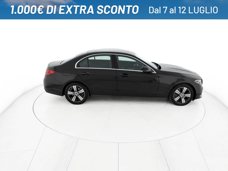 Mercedes Classe C Berlina 200 d mhev advanced auto ibrido nero