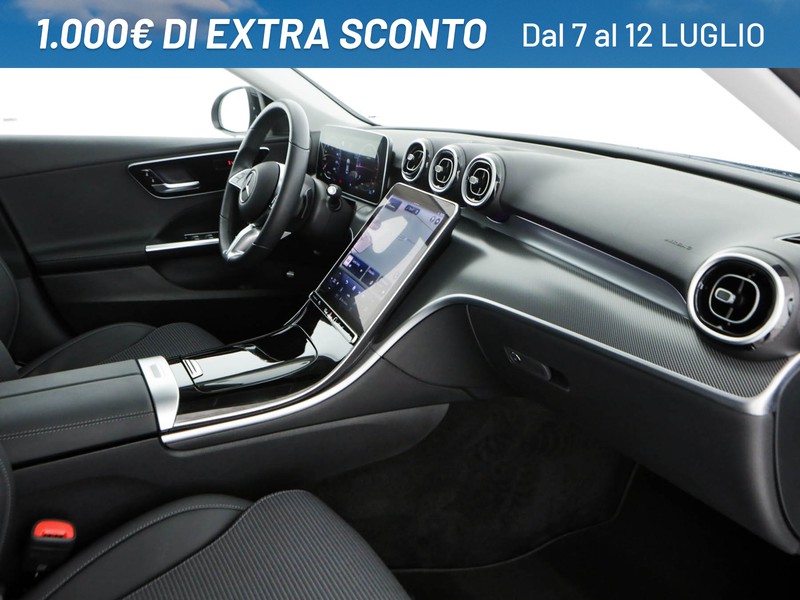 Mercedes Classe C Berlina 200 d mhev advanced auto ibrido nero