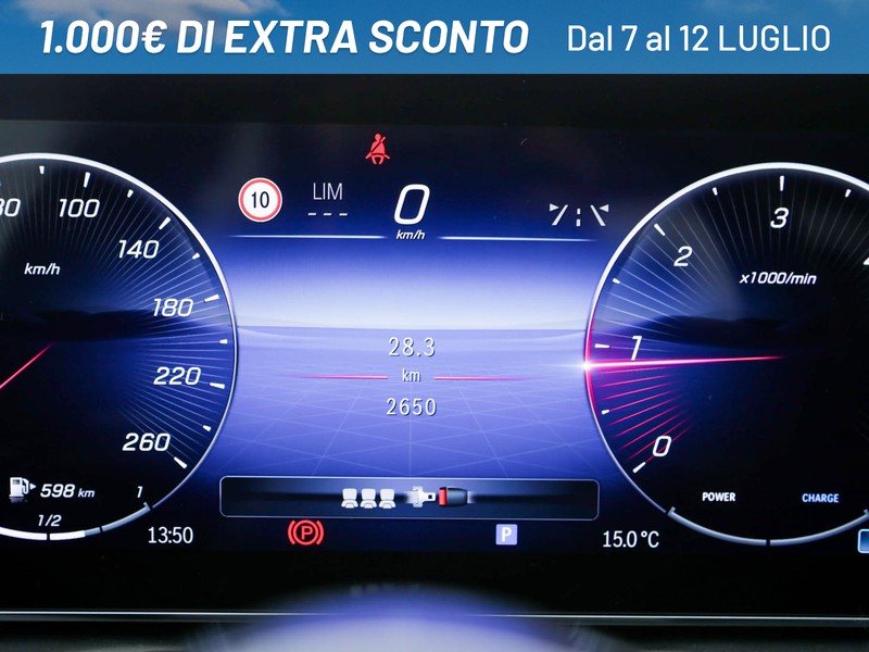 Mercedes Classe C Berlina 200 d mhev advanced auto ibrido nero