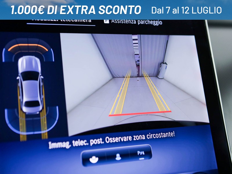Mercedes Classe C Berlina 200 d mhev advanced auto ibrido nero